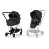 Carucior Cybex Mios 2 in 1 editia Platinum 2026 Sepia Black cadru rose gold
