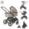 Модульная коляска 3 в 1 Coccolle Aspen Sand Beige с автокреслом i-Size Coccolle Rilax Greystone