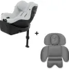 Scaun auto Cybex Sirona Gi cu insert Fog Grey, 40-105 cm