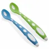 Набор из 2 силиконовых ложек BabyJem Blue/Green foto
