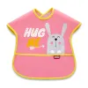 Нагрудник с карманом BabyJem Poly Large Bib Pink foto