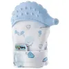 Детские перчатки для прорезывания зубов BabyJem Scratch Gloves Blue