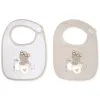 Set 2 bavete KikkaBoo Dreamy Flight Beige foto