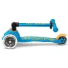 Trotineta pliabila Micro Mini Deluxe Foldable LED Ocean Blue foto