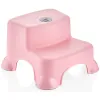 Inaltator cu doua trepte BabyJem Step Stool Roz foto