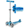 Trotineta Micro Mini Deluxe Glow LED Plus Artic Blue foto