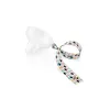 Коробка для пустышки с цепочкой BabyJem White foto