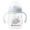 Canuta cu nasuc moale si manere KikkaBoo Savanna Blue (6+ luni), 240 ml foto