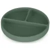 Силиконовая тарелка с отделениями Petite&Mars Take&Match Misty Green foto