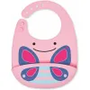 Силиконовый нагрудник Fold & Go Skip Hop Zoo Бабочка foto
