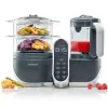 Robot multifunctional 5 in 1 Babymoov Nutribaby+ Industrial Grey foto