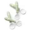 Set lingurite si furculite BabyBjorn Powder Green, 4 buc. foto