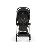 Carucior Cybex Mios 2 in 1 editia Platinum 2026 Sepia Black cadru rose gold