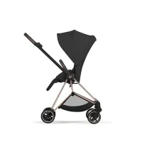 Carucior Cybex Mios 2 in 1 editia Platinum 2026 Sepia Black cadru rose gold