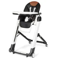 Scaun de masă pentru bebeluși Peg-Perego Siesta – Ebony, maro