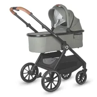 Carucior modular 3in1 Coccolle Aspen Moss green cu Scoica auto iSize Coccolle Rilax Greystone