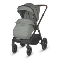 Carucior modular 3in1 Coccolle Aspen Moss green cu Scoica auto iSize Coccolle Rilax Greystone