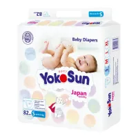 Scutece pt copii YokoSun, S (- 6 kg), 82 buc.
