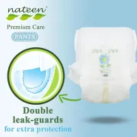 Подгузники-трусики Nateen Eco-Friendly Premium №4 для 9–14 кг: 20 шт, гипоаллергенные