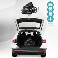 Carucior transformabil 3in1 Coccolle Amani iSize - Anthracite