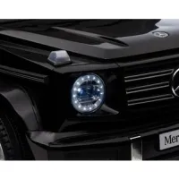 Детский электромобиль Mercedes-Benz G500 4x4 с пультом, EVA колёса, кожаное сиденье, 12V