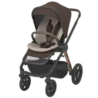 Espiro Miloo 2.0 — Cărucior 3în1 Premium Elegant - Excellent chocolate