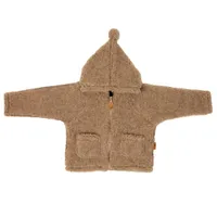 Hanorac Zaffiro 100% Lână Merino - Maro - 62/68