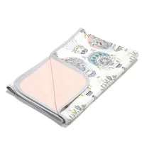 Plapuma Colecția Organic Jersey 80×100 – Cappadocia Dream / Powder pink