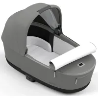 Cărucior 2 în 1 Cybex Priam Mirage Grey, șasiu Matt Black - Preț, Recenzii și Cumpărare Online