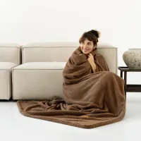 La Millou Plapuma Teddy Bear LATTE - XL 160X200 CM