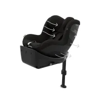 Scaun auto Cybex Sirona Gi cu insert Magic Black, 40-105 cm