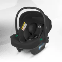 Коляска модульная 3в1 Coccolle Serry Jet black + автокресло iSize Coccolle Knox Greystone