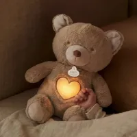 Мишка с успокаивающим дыханием – Коллекция Respi'rêves – 28 см