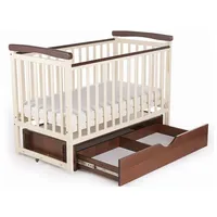 Pătuţ Eucalyptus Charlene-Combi Premium (DS-302) Vanilie/Nucă