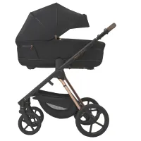 Espiro Miloo 2.0 — Cărucior 2în1 Premium Elegant - Diamond black