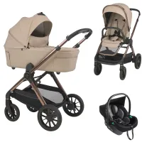Cărucior 3 În 1 Espiro Code New - 119 Loving Beige