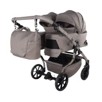 Коляска для двойни 2 в 1 Junama Cappuccino V4