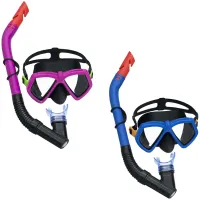 Bestway Набор для плавания (маска, трубка), 7+, 2 цвета