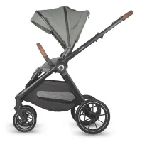 Carucior modular 3in1 Coccolle Aspen Moss green cu Scoica auto iSize Coccolle Rilax Greystone