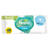 Servetele umede Pampers Harmonie Aqua, 48 buc.