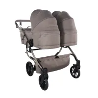 Коляска для двойни 2 в 1 Junama Cappuccino V4