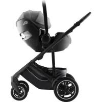 Scoică auto Britax Römer BABY-SAFE PRO Mineral Grey, 40–85 cm, reclinabilă