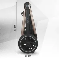 Coccolle Hapi Soley H2003 Carucior 3/1 - Simply Taupe