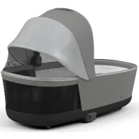 Cărucior 2 în 1 Cybex Priam Mirage Grey, șasiu Matt Black - Preț, Recenzii și Cumpărare Online