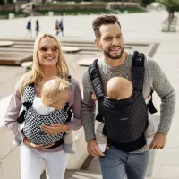 Marsupiu ergonomic  ZAFFIRO CARE  – Negru