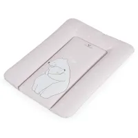 Moni Мягкий пеленальный мат 50x70 - Bears Pink