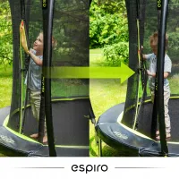 Espiro Sky Up — Безопасный батут для детей и всей семьи, 305 см