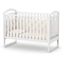 Patut Pentru Copii, 120×60 Cm, Ld6, Din Lemn Masiv De Fag, 0-4 Ani, - White