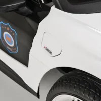 Детский электромобиль Audi RS e-tron 717 Police белый