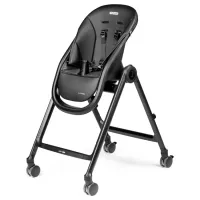 Стульчик для кормления Peg Perego Living True Black 2 в 1 многофункциональный